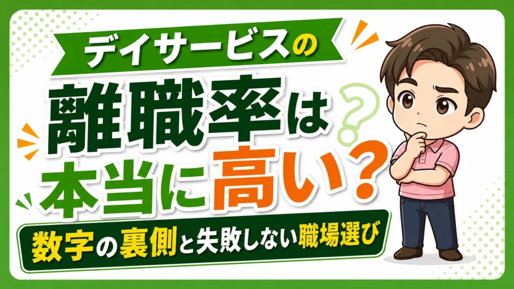 デイサービス介護職人離職率高い？