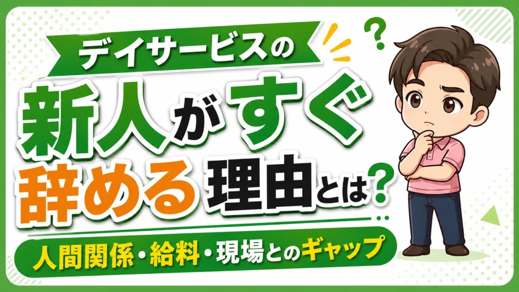 デイサービス介護職人新人辞める
