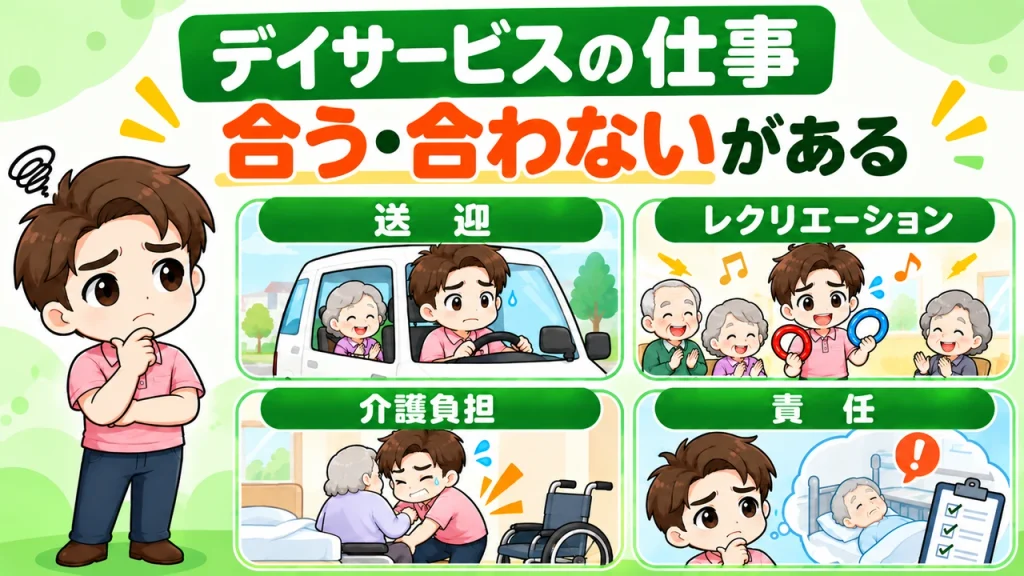 デイサービス介護職人_仕事の向き不向き