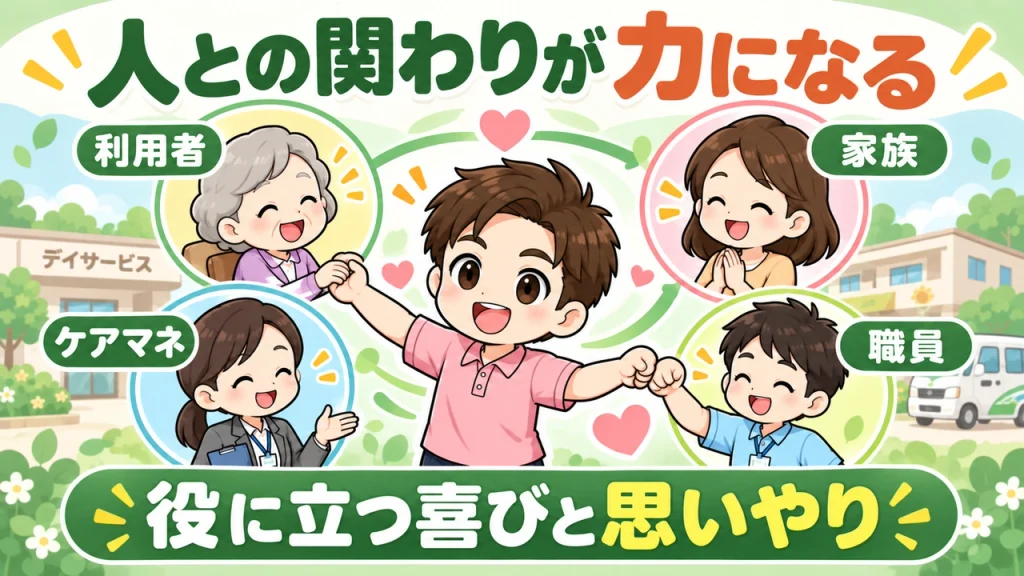 デイサービス介護職人_かかわりが力になる