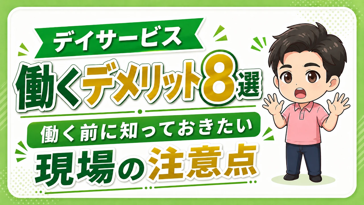 デイサービス介護職人デメリット