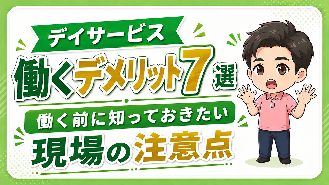 デイサービス介護職人_デメリット