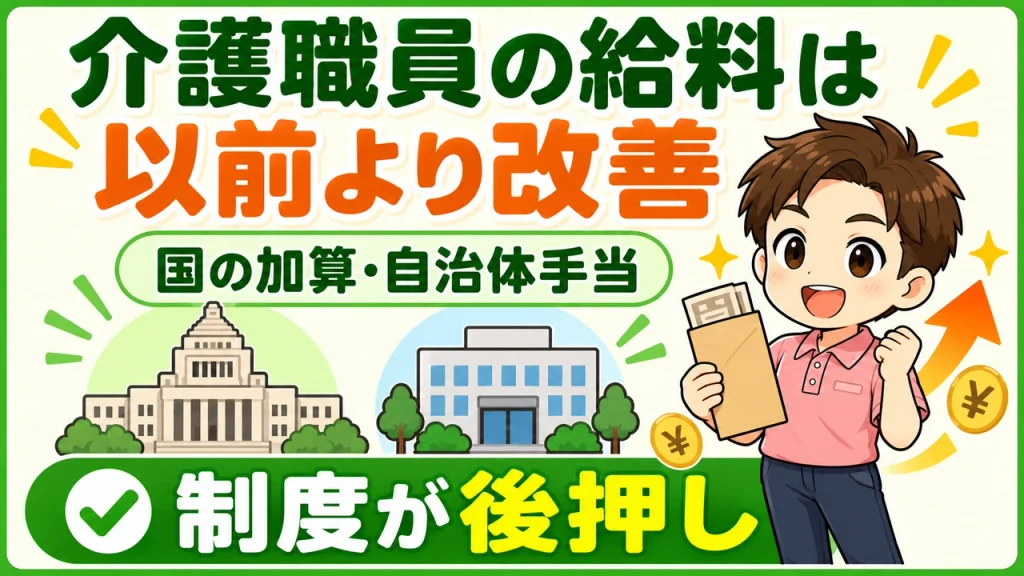 デイサービス介護職人_制度により処遇改善している