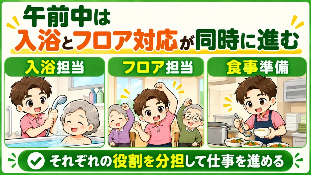 デイサービス介護職人_フロア対応