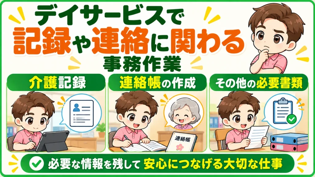デイサービス介護職人_事務作業