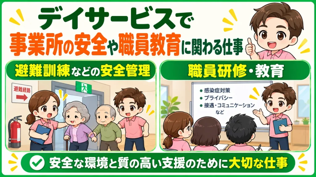 デイサービス介護職人_安全管理や研修