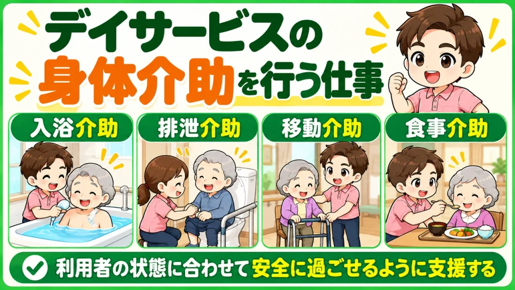 デイサービス介護職人_身体介助