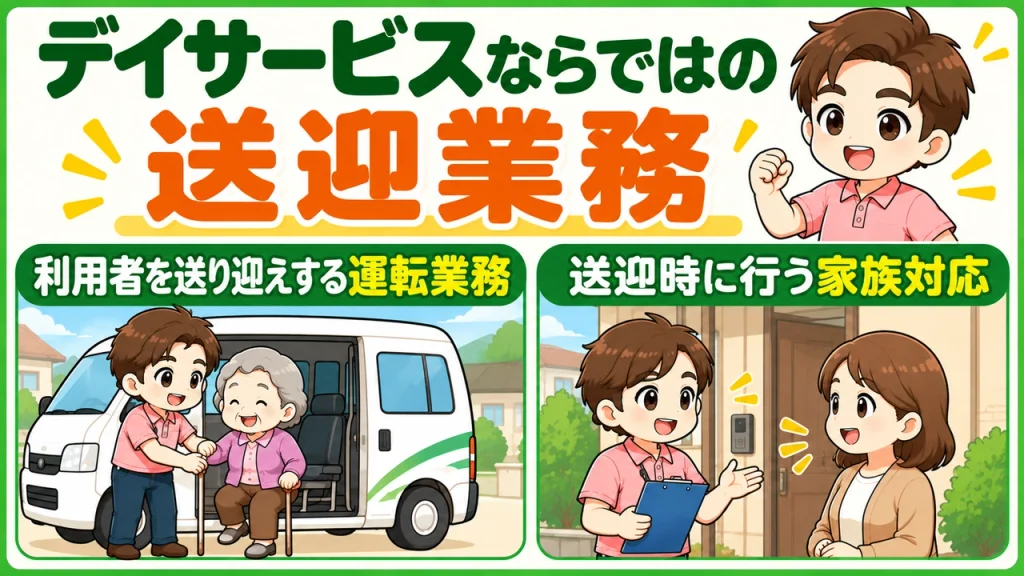 デイサービス介護職人_送迎業務