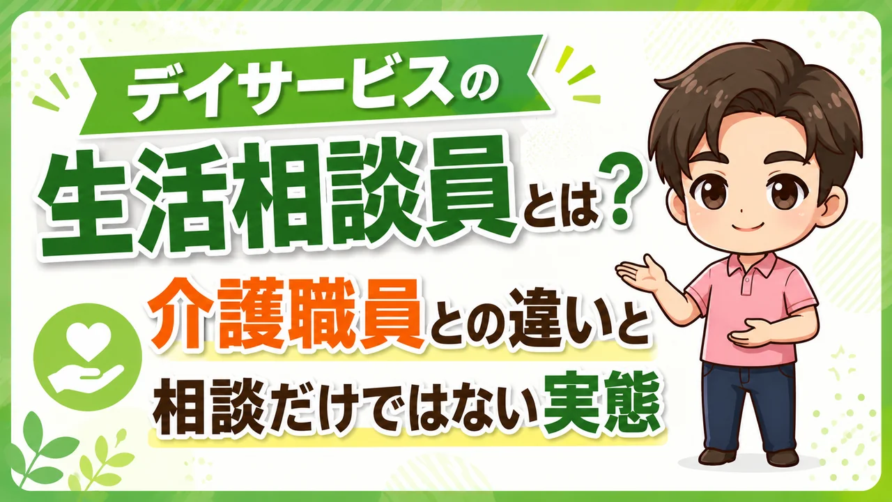 デイサービス介護職人生活相談員