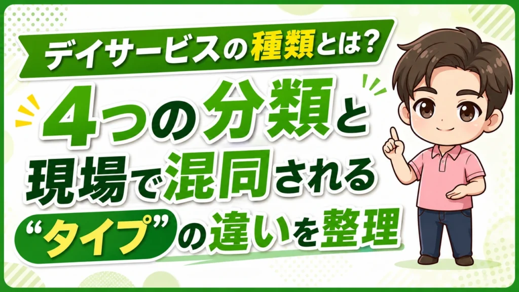 デイサービス介護職人デイサービスの種類