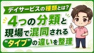 デイサービス介護職人デイサービスの種類