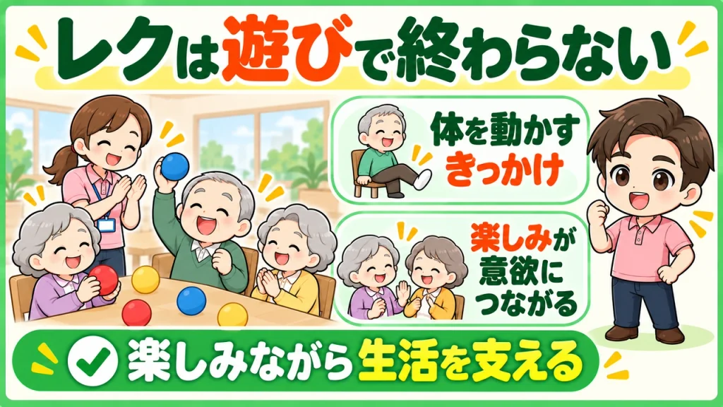 デイサービス介護職人_レクは遊びで終わらない