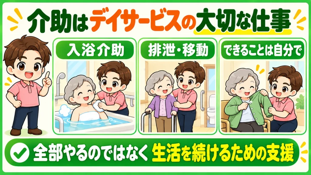 デイサービス介護職人_生活を支える支援