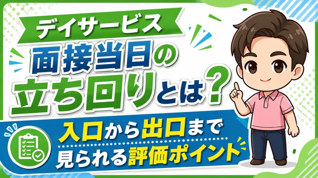 デイサービス介護職人面接当日