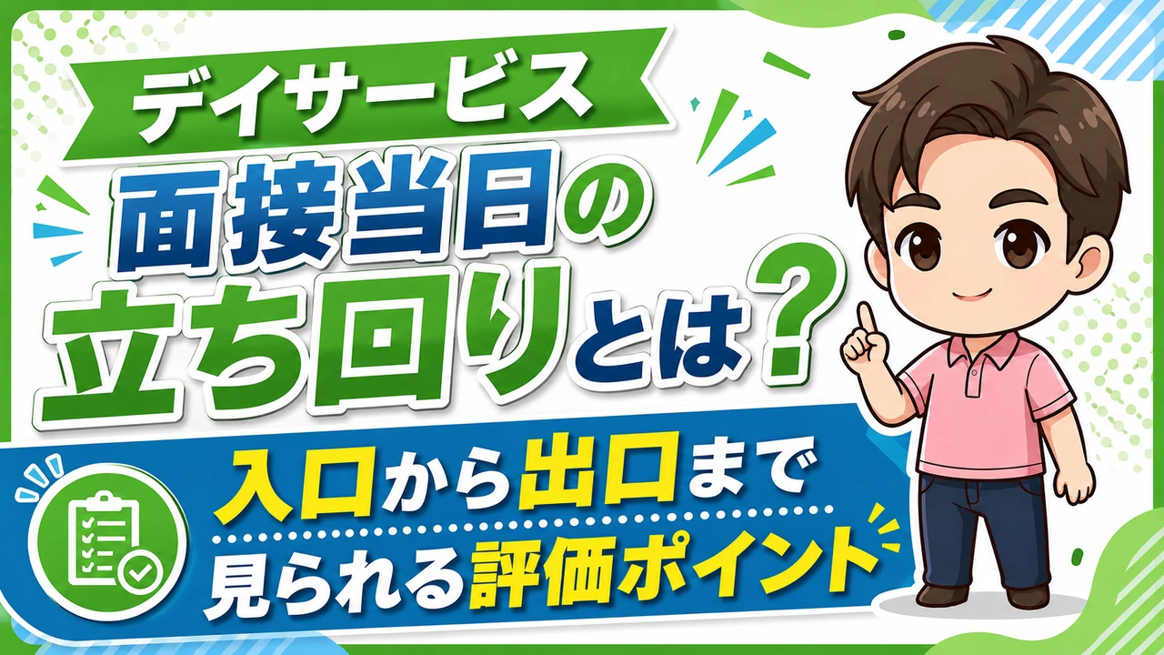 デイサービス介護職人面接当日