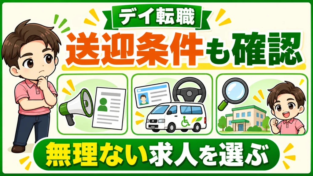 デイサービス介護職人_条件を確認して無理ない転職を