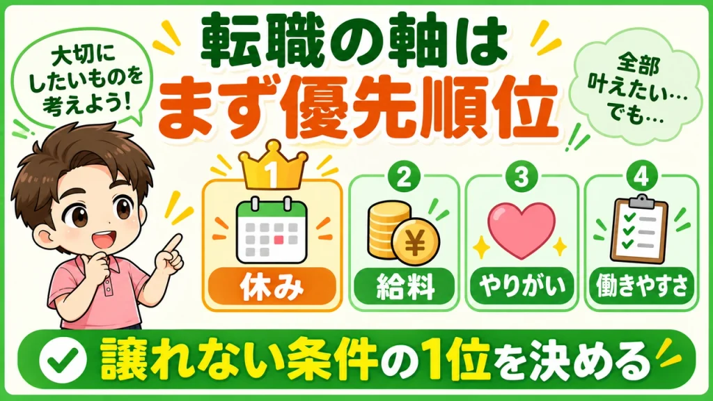 デイサービス介護職人_軸を決める優先順位
