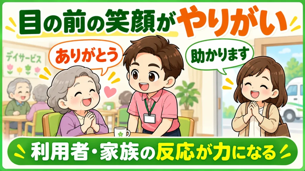 デイサービス介護職人_目の前のやりがい