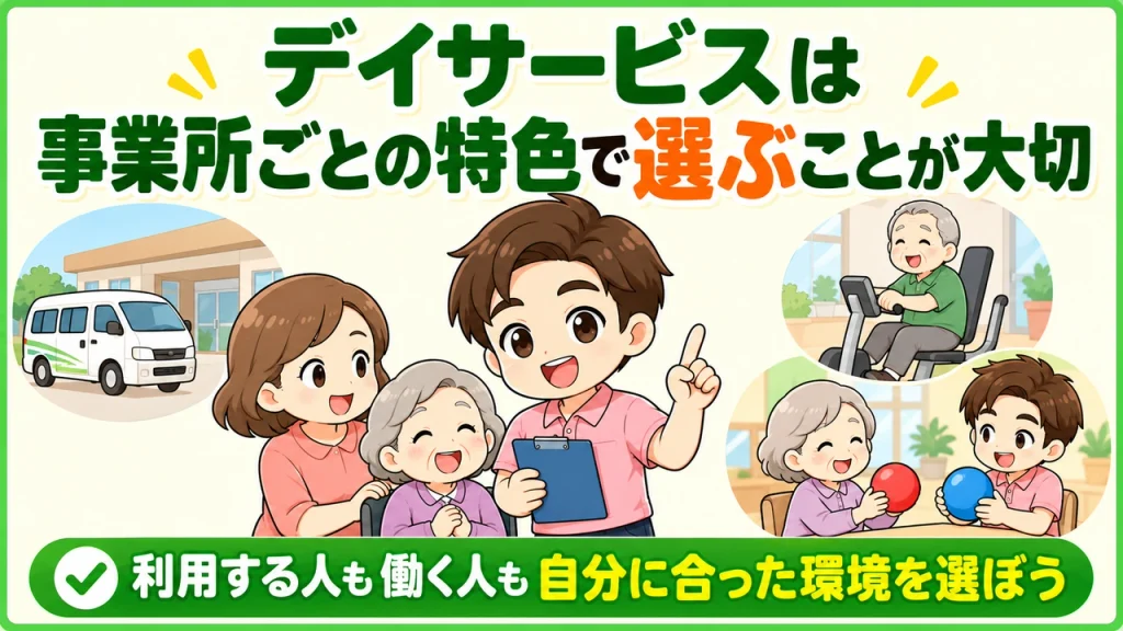 デイサービス介護職人_特色で選ぶ