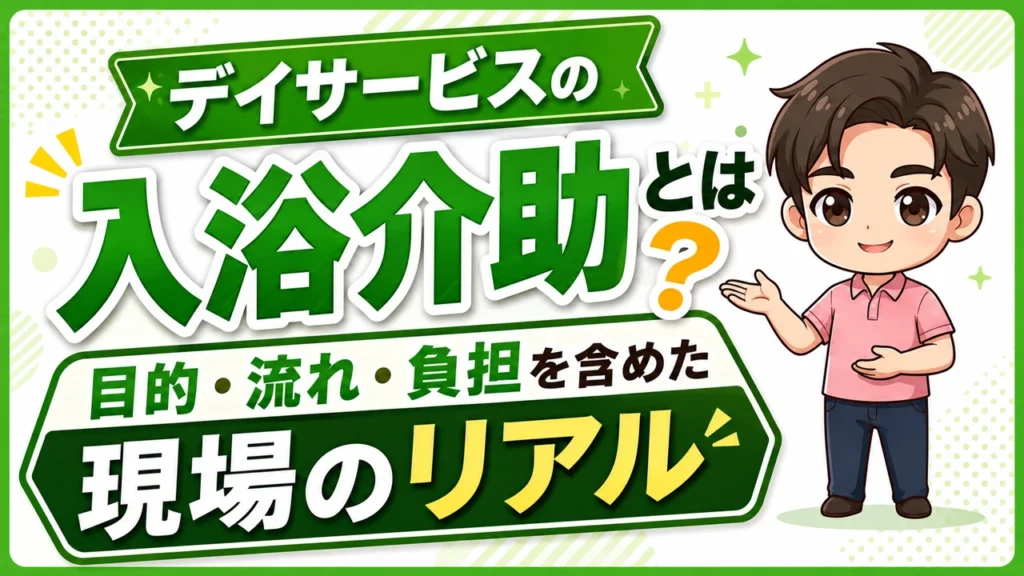 デイサービス介護職人入浴介助